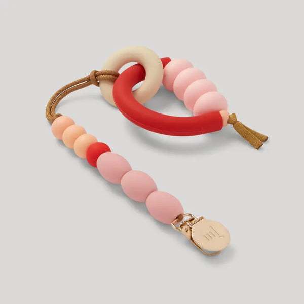 January Moon Teether + Clip Set - Assorted Styles