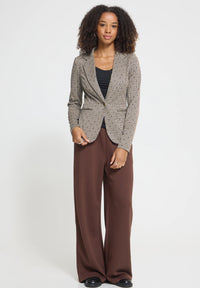Checkered Blazer