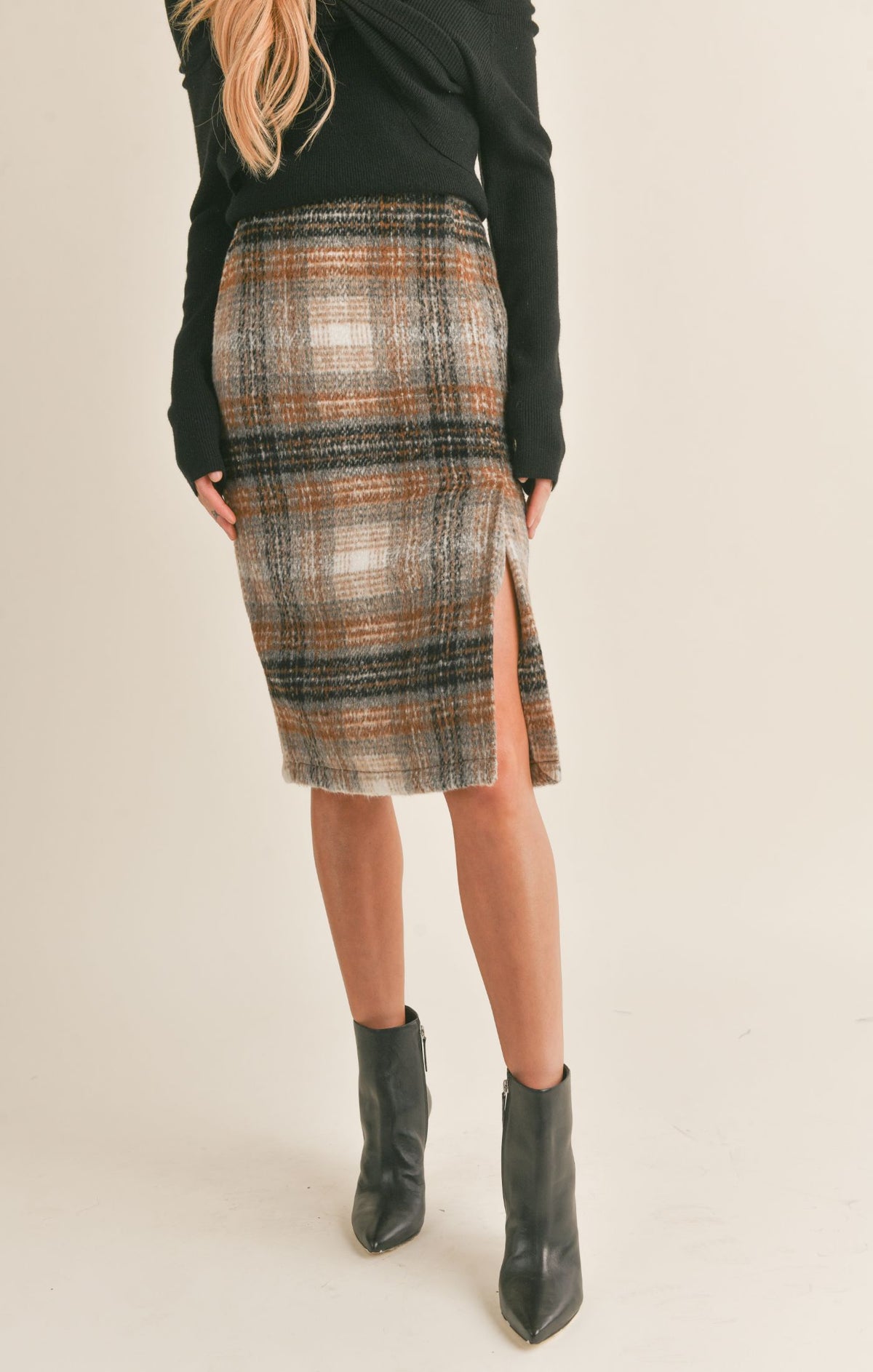 Delilah Plaid Skirt