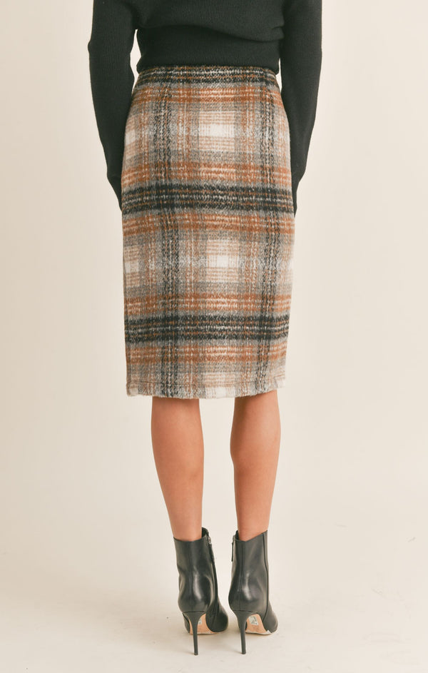 Delilah Plaid Skirt