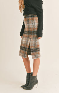 Delilah Plaid Skirt