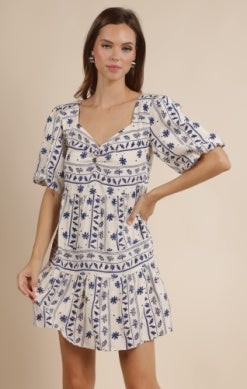 Great Spring Tie Back Dress