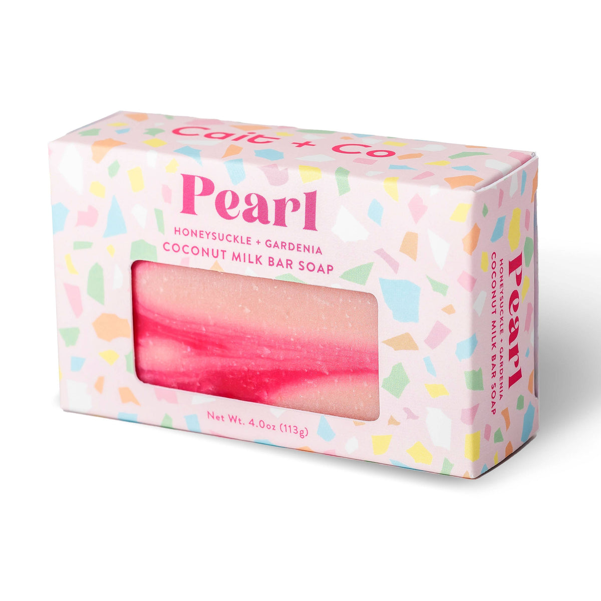 Cait & Co Pearl Coconut Milk Bar Soap