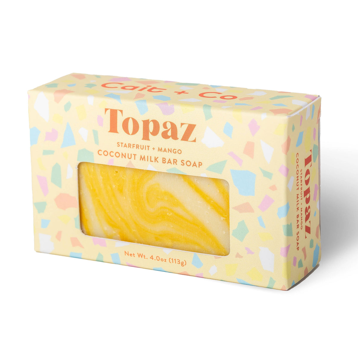 Cait & Co Topaz Coconut Milk Bar Soap