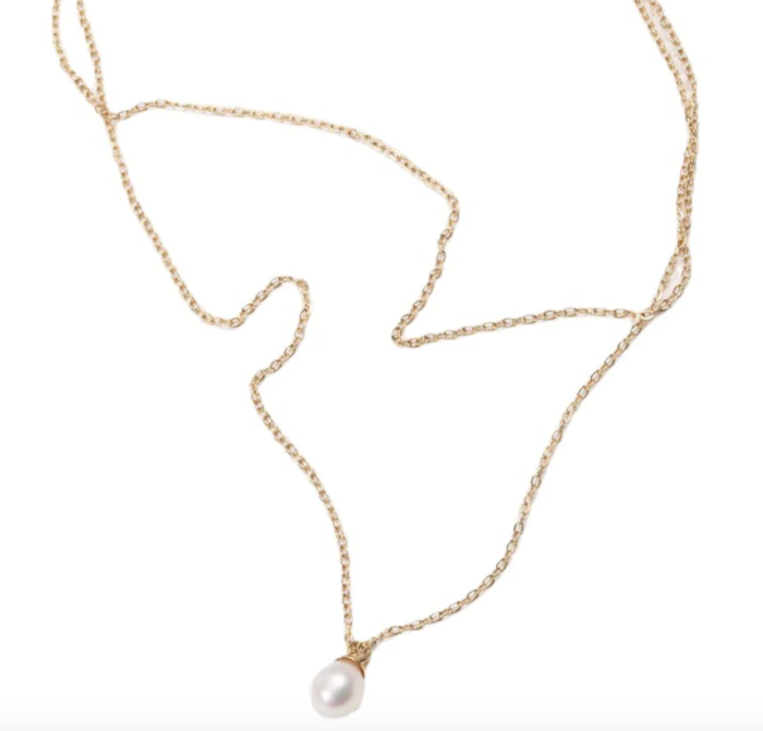 Pearl Diver Petite Necklace