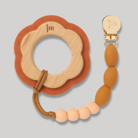 January Moon Teether + Clip Set - Assorted Styles