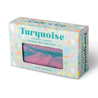 Cait & Co Turquoise Coconut Milk Bar Soap